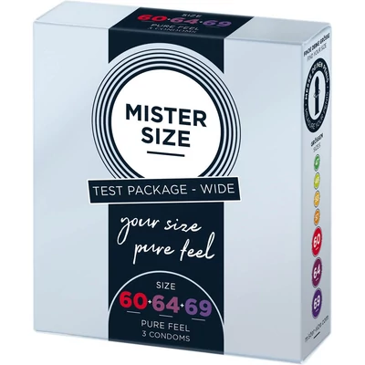 MISTER SIZE - 60-64-69 (3 óvszer)