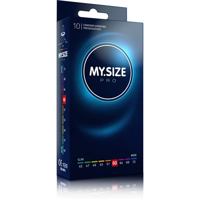 MY SIZE PRO óvszer 60 mm (10 darab)