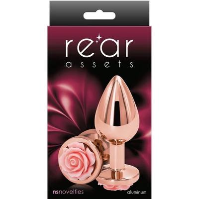Rear Assets - Rose - Medium - Pink fenékdugó