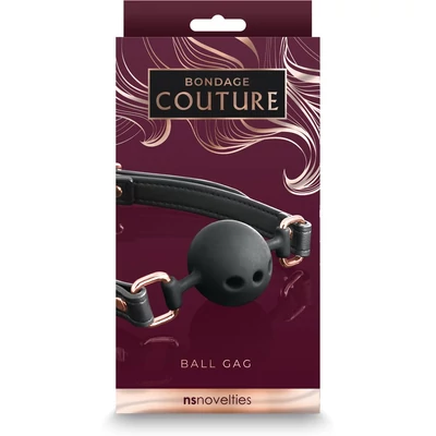 Bondage Couture - szájpöcök - fekete