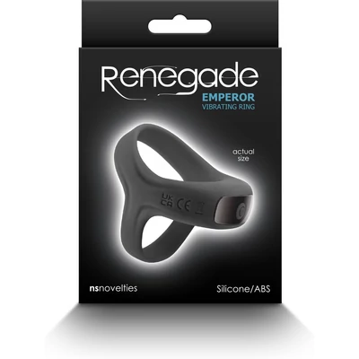 Renegade - Emperor - Black vibrátoros péniszgyűrű