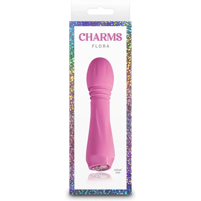 Charms - Flora - Coral mini vibrátor