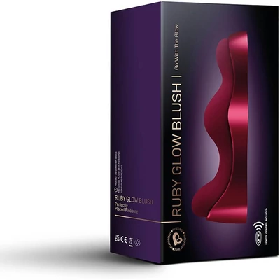 Ruby Glow Blush két motoros g-pontos pulzáló, távirányítós vibrátor