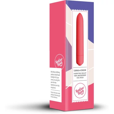 SugarBoo - Coral Crush mini vibrátor