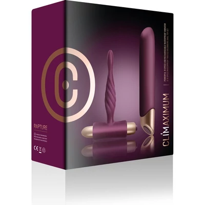 Climaximum - Rapture Burgundy szexuális segédeszköz szett
