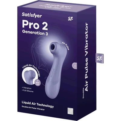 Pro 2 Generation 3 with Liquid Air lilac léghullámos csiklóizgató
