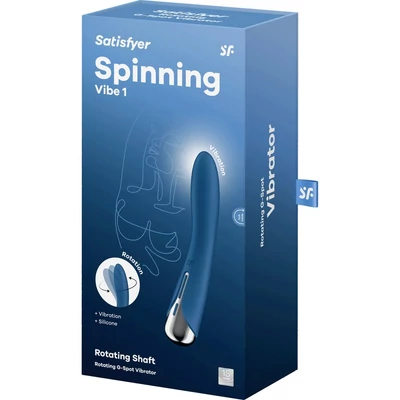 Spinning Vibe 1 blue g-pontos vibrátor