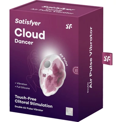 Cloud Dancer red print vibrációs csiklóizgató
