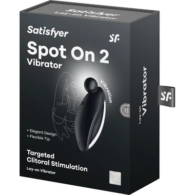 Spot On 2 black vibárciós csiklóizgató