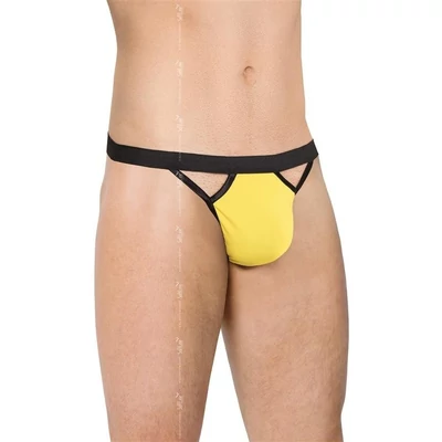 Férfi tanga - sárga OneSize