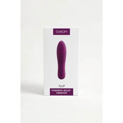 Tulip violet mini vibrátor
