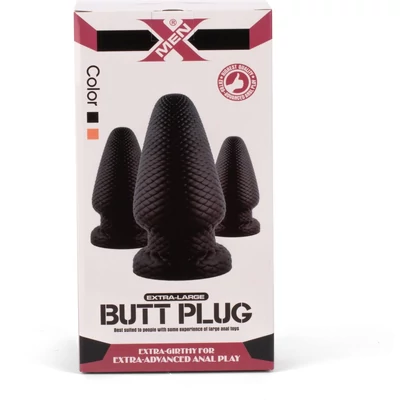 X-MEN 7.4” Butt Plug S fenékdugó tapadókoronggal
