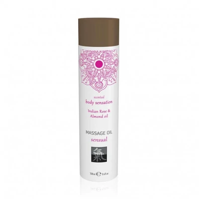 Shiatsu masszázsolajjal-rózsa,mandula 100ml