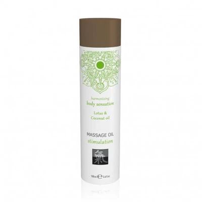 Shiatsu masszázsolaj-lótusz,kókusz 100ml