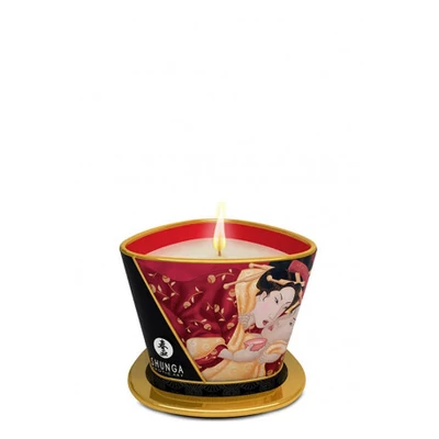 SHUNGA masszázsgyertya-eper 170 ML