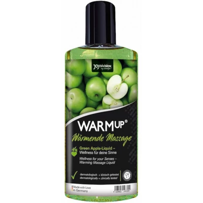 WARMup melegítő hatású masszázsolaj-zöld alma 150ml