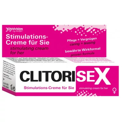CLITORISEX stimuláló krém női 40 ml