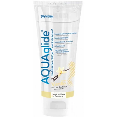 AQUAglide vízbázisú síkosító-vanilia 100 ml