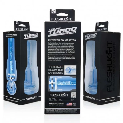 Fleshlight Turbo Blue Ice Textura Thrust maszturbátor