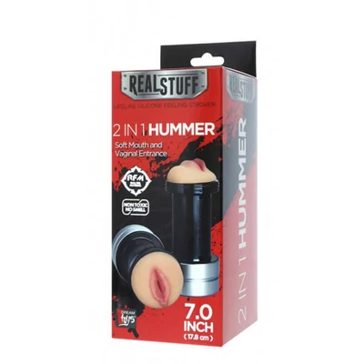 RealStuff 2 in 1 Hummer Mouth &amp; Vagina