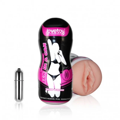 Sex In A Can -Vibrating Vagina Tunnel maszturbátor