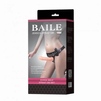 Baile Jessica vibrátoros, távirányítós csatolható dildóval