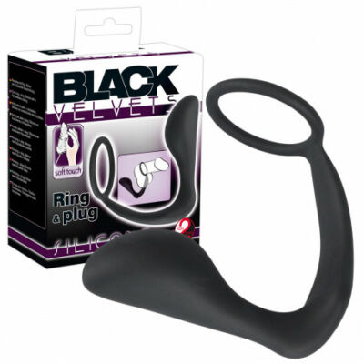 Black Velvets vízálló péniszgyűrű