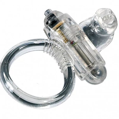 Cockring vízálló, csiklóizgatós, vibrátoros péniszgyűrű