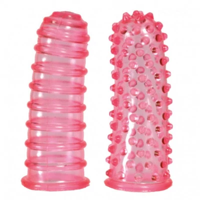 Lustfingers vízálló ujjazó 2db Pink
