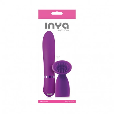 INYA Blossom Purple vibrátor csiklóizgatóval