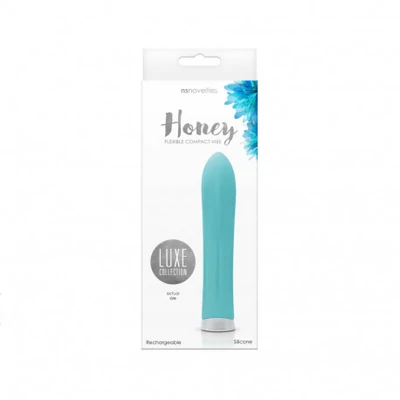 Luxe Honey Turquoise szilikonos vízálló vibrátor