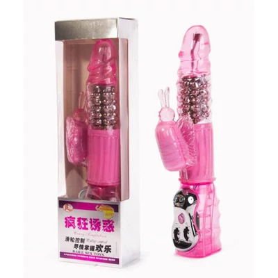 Multi Speed Vibrator bordázott csiklóizgatós forgó vibrátor