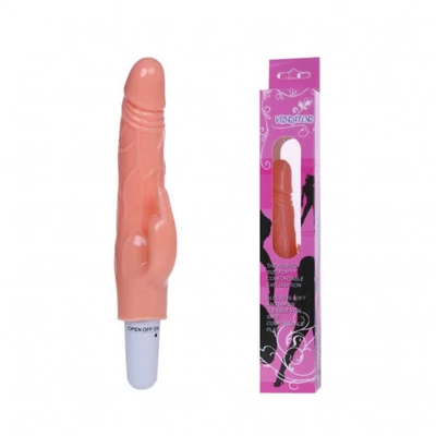Nature Vibrator Flesh erezett felületű vibrátor
