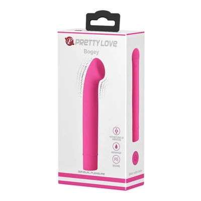 Pretty Love Bogey sima felület ergonómiailag kialakított vibrátor