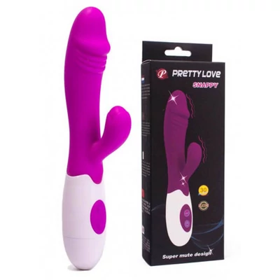 Pretty Love Snappy g-pont és csiklóizgató felmelegedő vibrátor