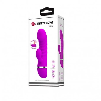 Pretty Love Tracy bordázott, extra puha vibrátor