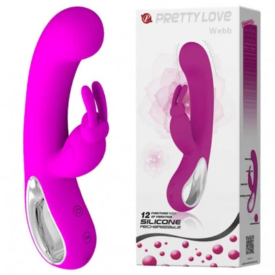 Pretty Love Webb kétmotoros G-pontos vibrátor