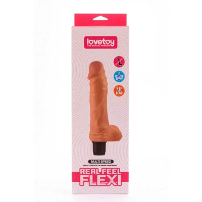 Real Feel Flexi erezett vízálló Vibrátor herével