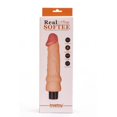 Real Softee Vibrating Dildo 2