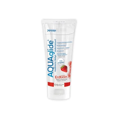 AQUAglide vízbázisú síkosító-eper 100 ml